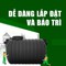 Cập nhật GIÁ bồn tự hoại Đại Thành chính hãng, rẻ nhất 2021