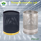Thùng rác inox tròn, lưới H300