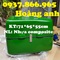 Giá thùng chở hàng nhựa composite, thùng giao hàng sau xe máy, thùng chở hàng