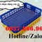 Khay nhựa cao 10 đựng thực phẩm trong siêu thị, sọt nhựa rỗng trong nhà máy chế biến thực phẩm