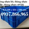 Hộp nhựa đặc có nắp dùng trong công nghiệp, thùng nhựa bít B8, thùng nhựa