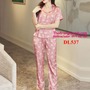 Bộ pijama lụa ngắn tay DL537 mua sắm online 